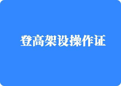 啊啊啊小黄片免费观看登高架设操作证